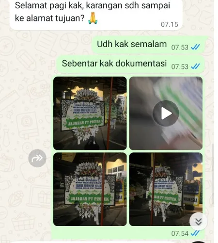 Pengiriman Papan Bunga Selamat Balaraja